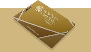 Cartões do plano Notredame Intermédica Premium
